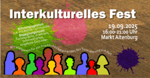 Interkulturelles Fest am 19.09.2025, 16:00 Uhr, Bühnenprogramm, Begegnungsinseln